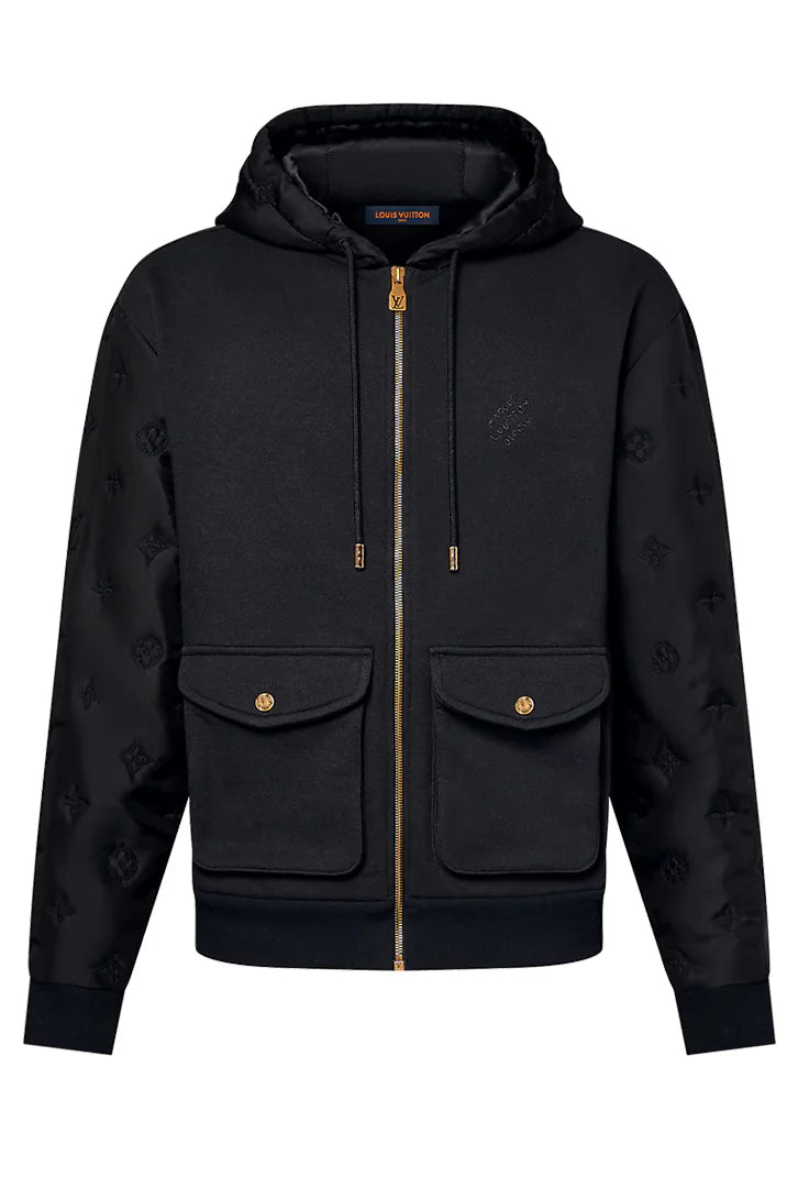 Louis Vuitton Hybrid Zipped Signature Hoodie