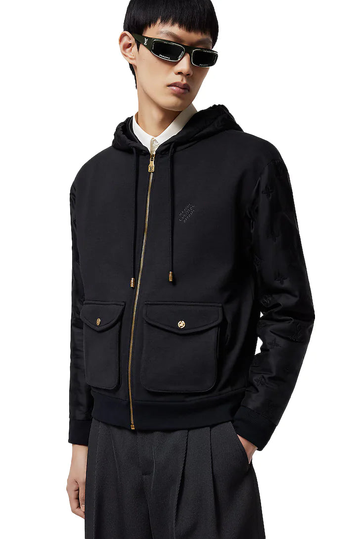 Louis Vuitton Hybrid Zipped Signature Hoodie