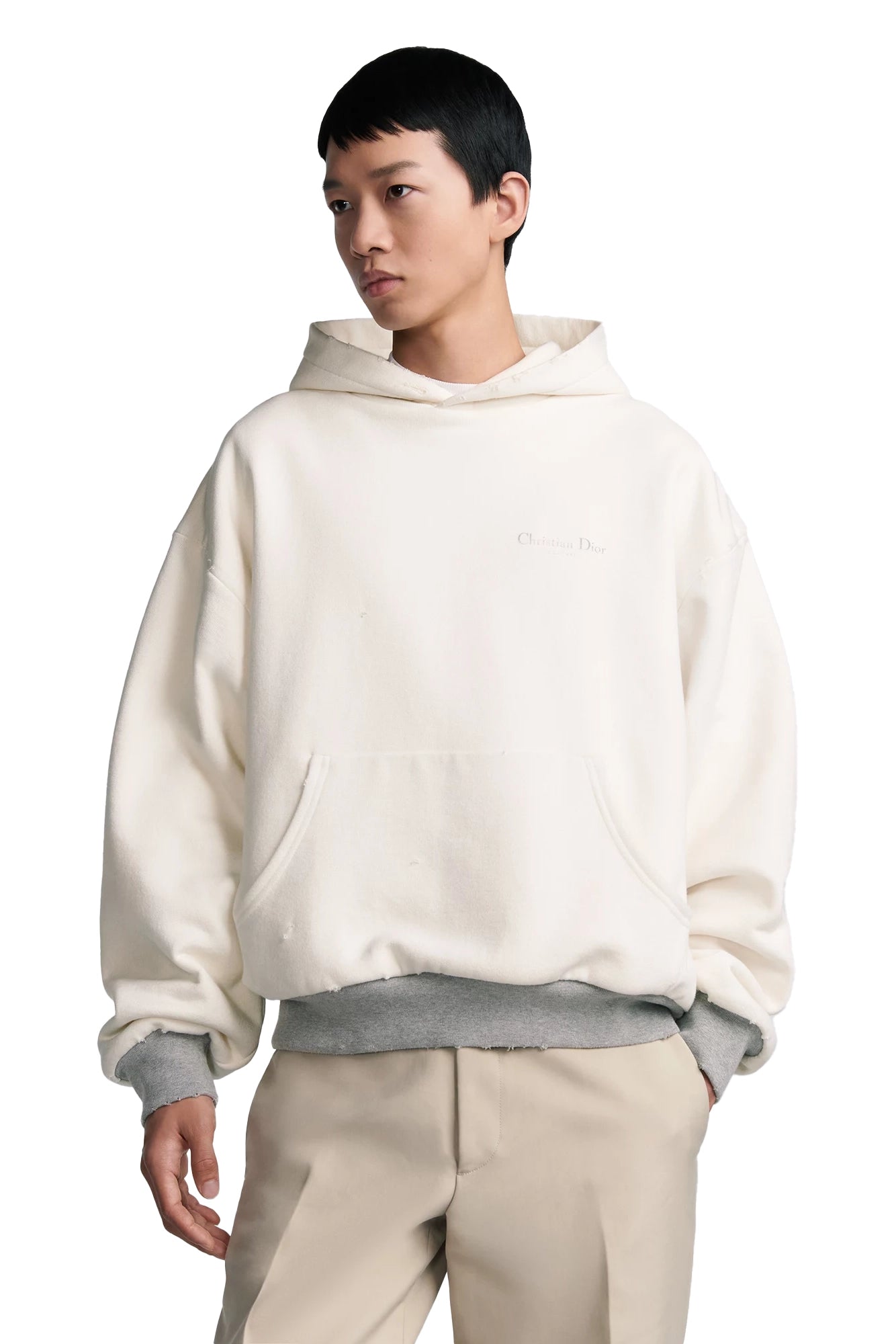 Christian Dior Couture Hooded Lined Sweatshirt