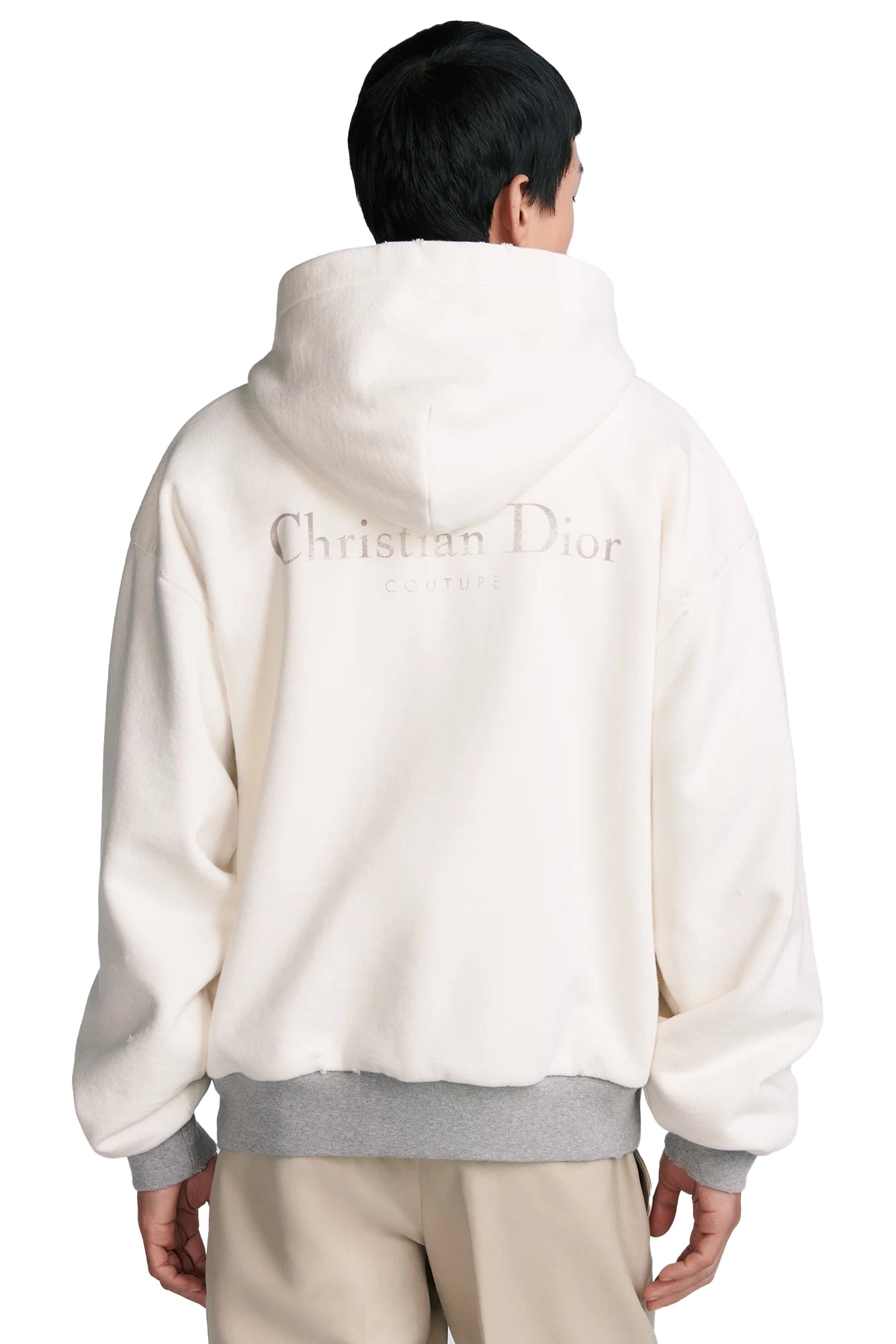 Christian Dior Couture Hooded Lined Sweatshirt