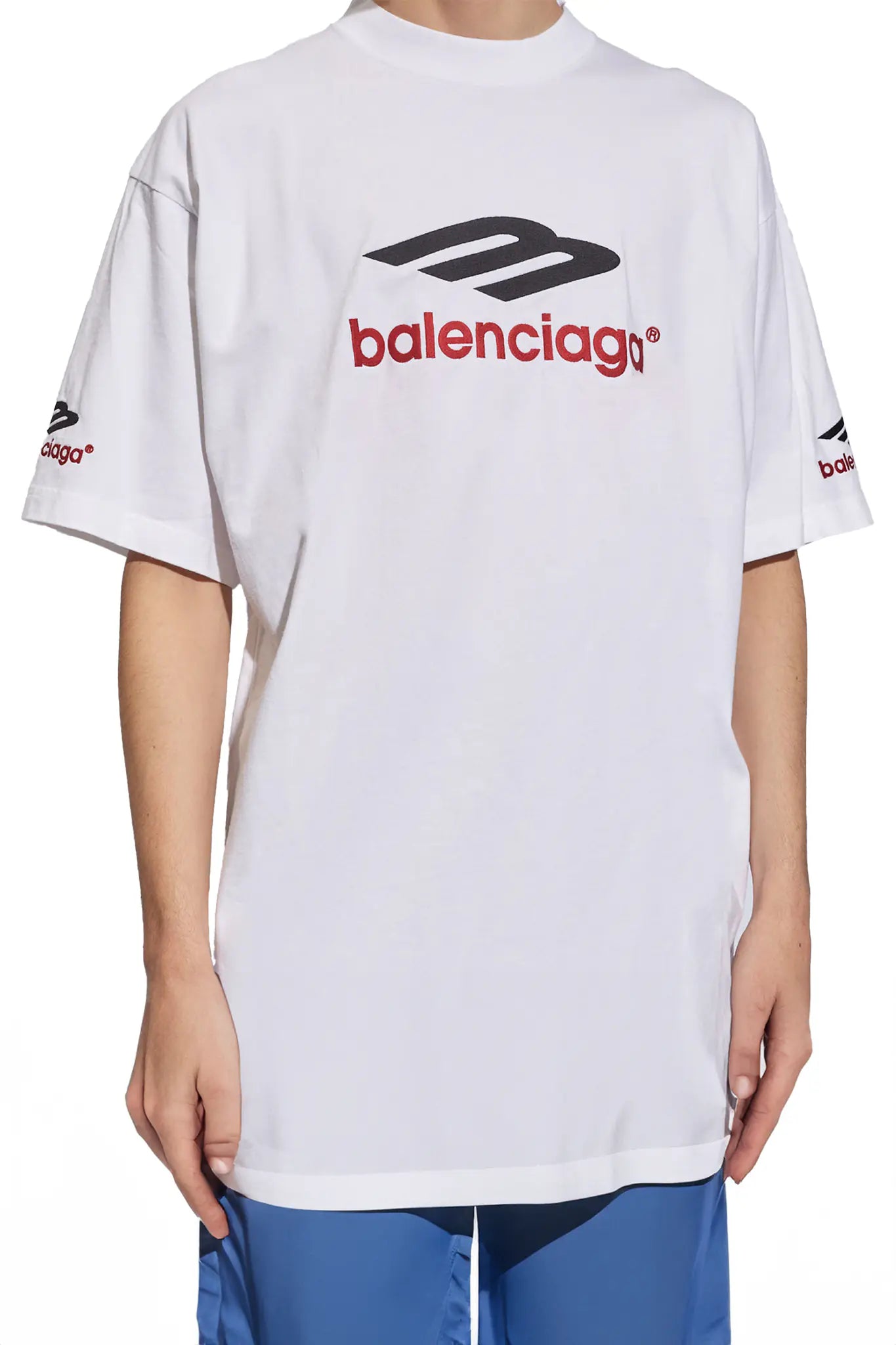 BALENCIAGA 3B SPORTS ICON COTTON T-shirt (unisex)