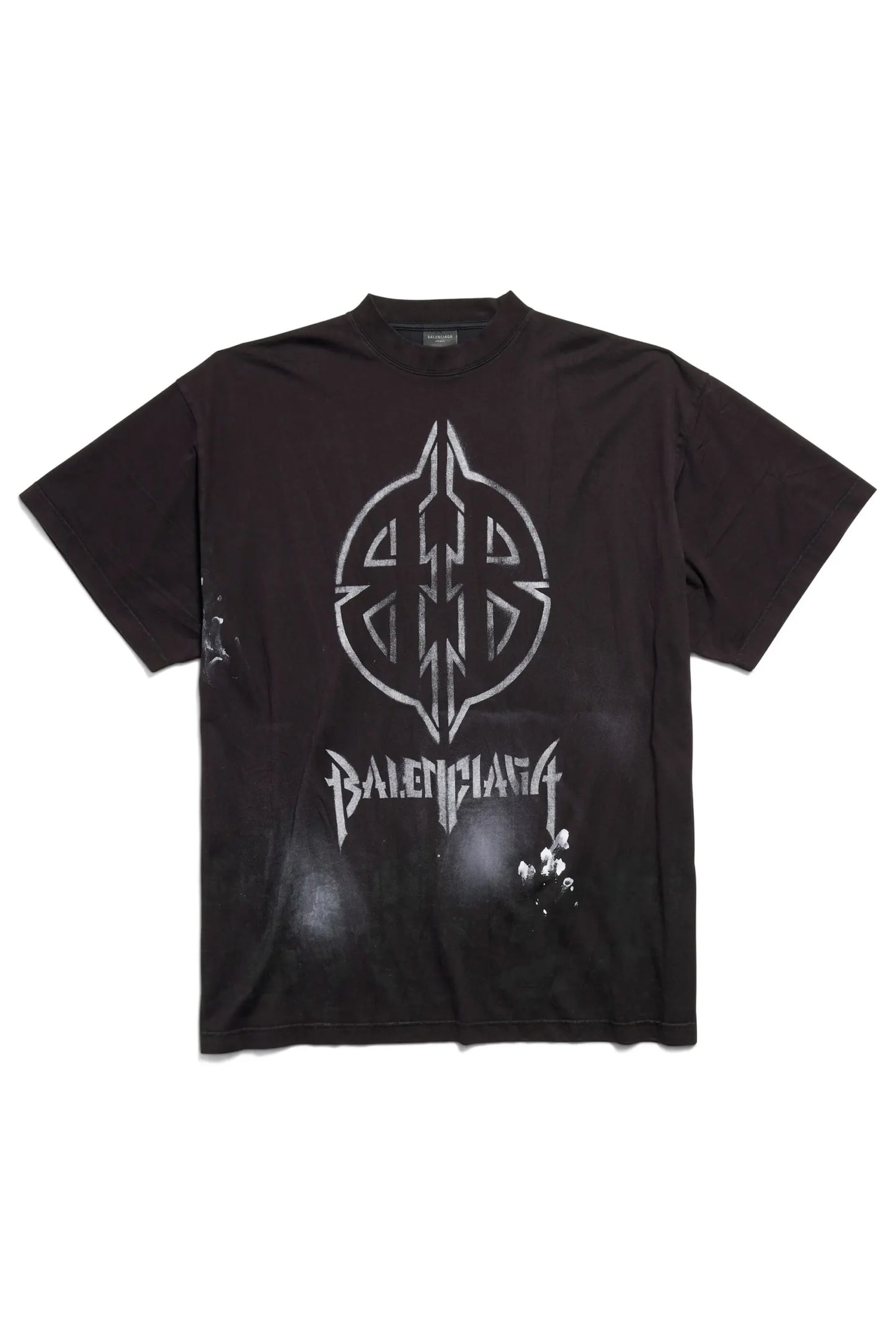 BALENCIAGA Metal Bb Stencil Oversized T-shirt (unisex)