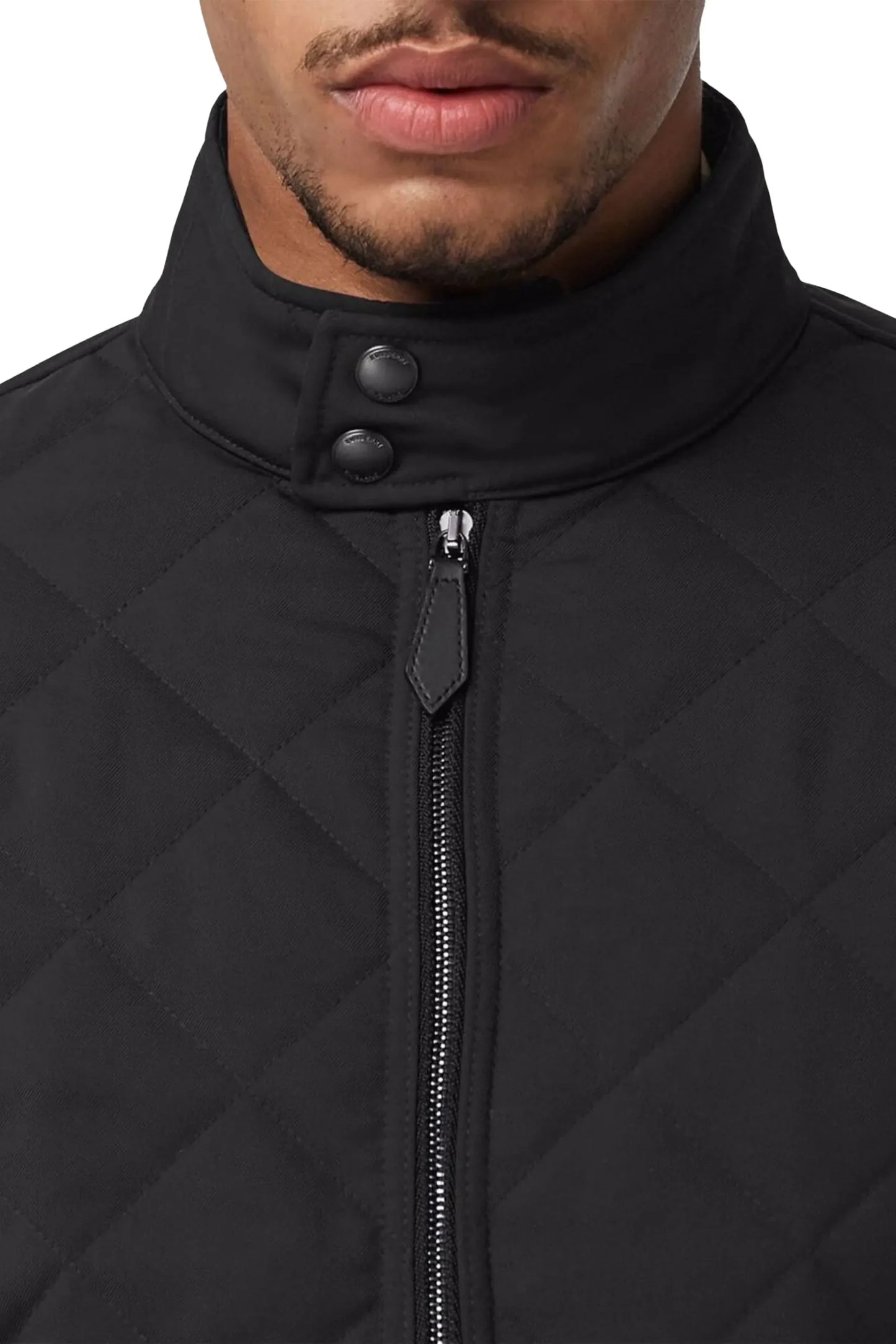 Burberry diamond-quilted thermoregulated jacket