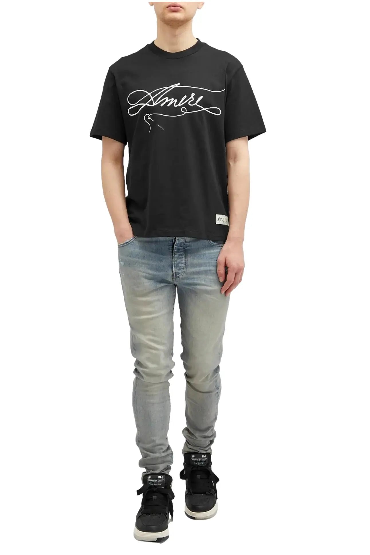 AMIRI Men's Stitch T-Shirt Black