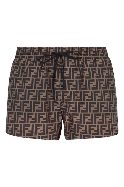 Monogram Mastery Swim Shorts - Fendi Resort Collection