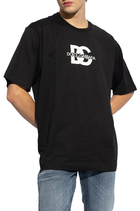 Dolce & Gabbana DC Logo T-Shirt Black