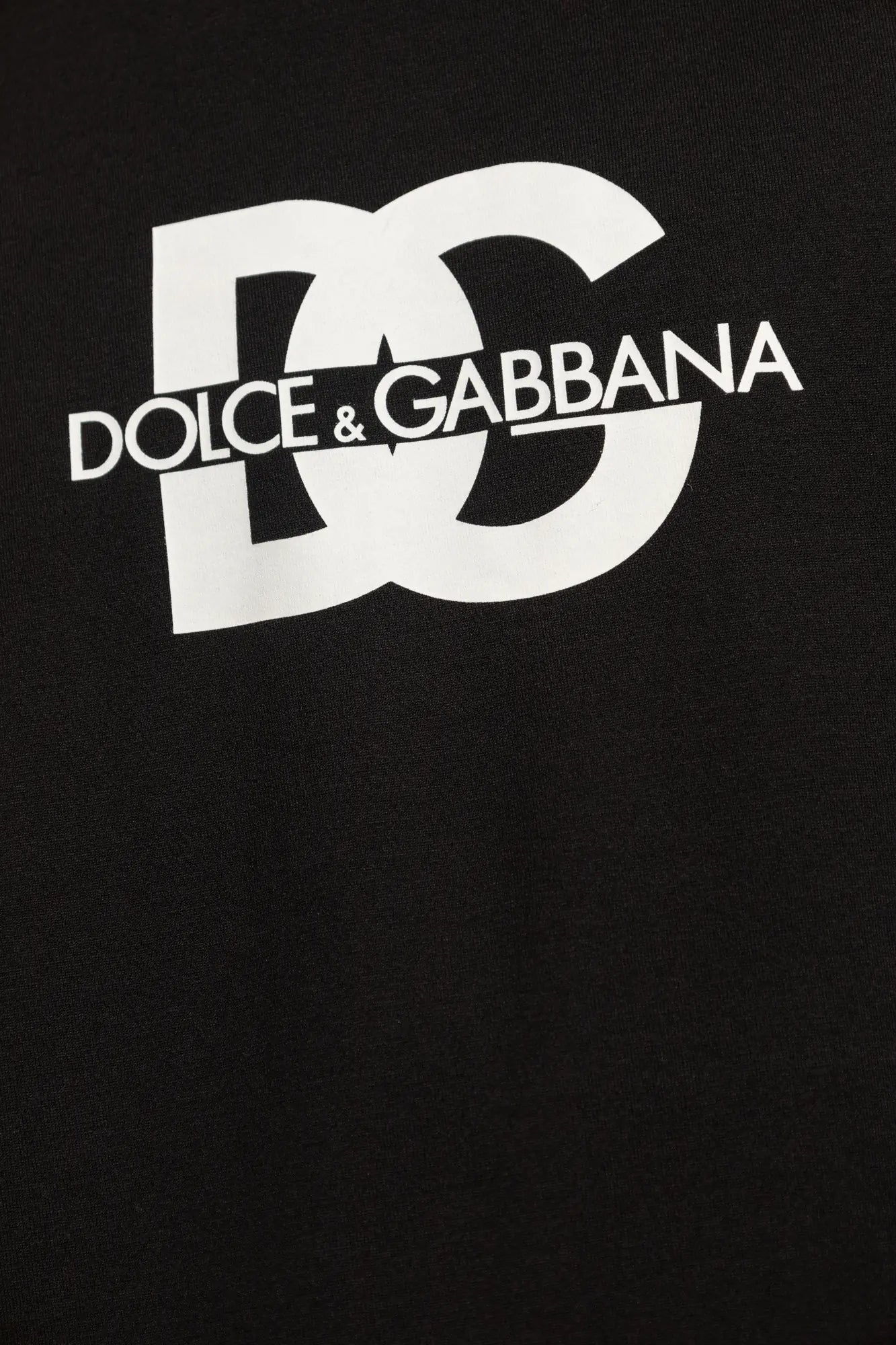 Dolce & Gabbana DC Logo T-Shirt Black