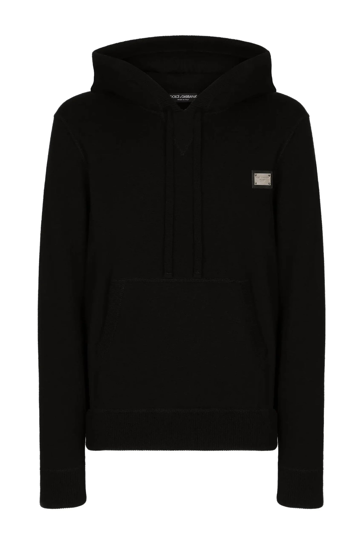 Dolce and Gabbana Wool and cashmere hooded sweater