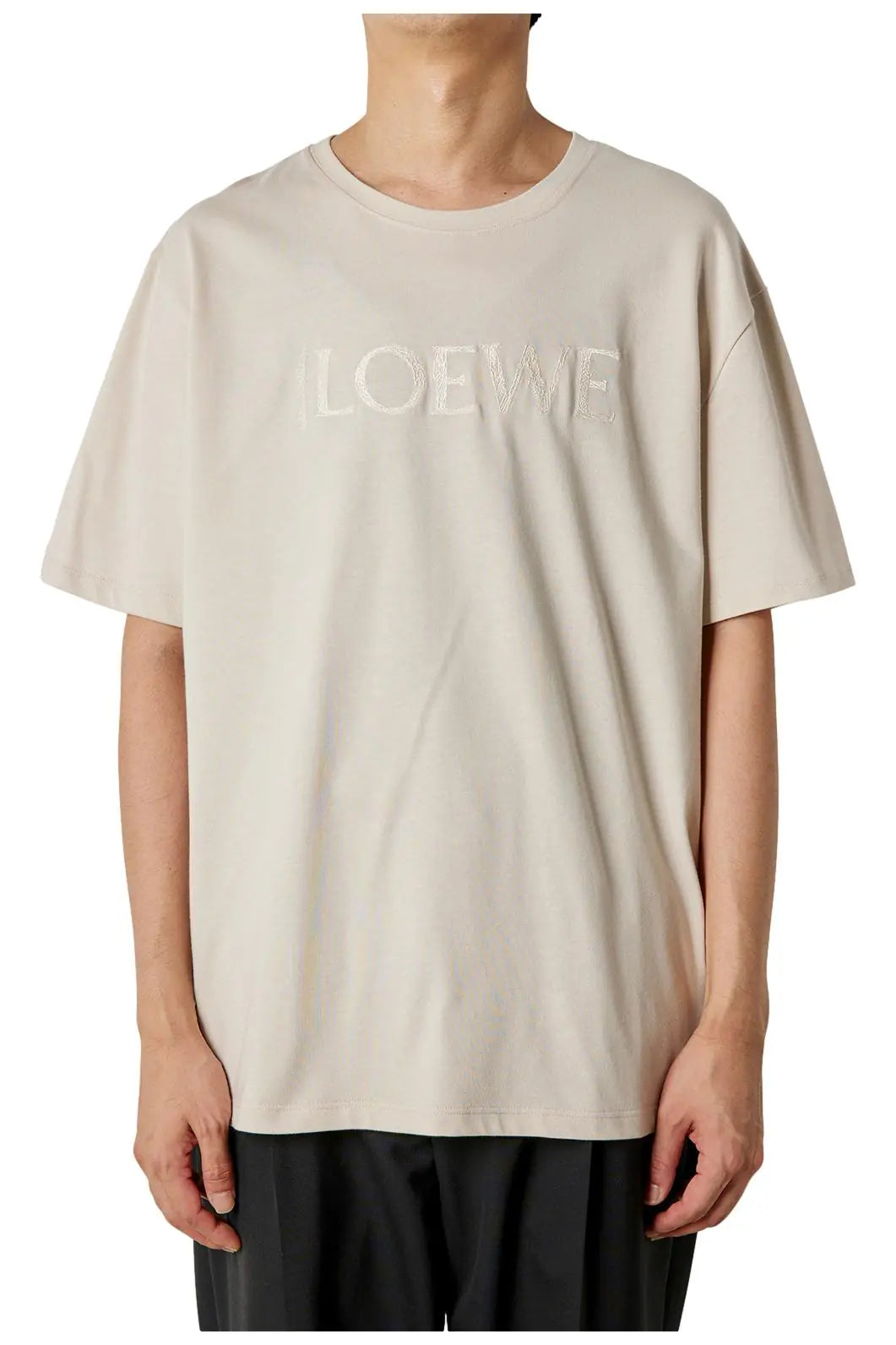 LOEWE Relaxed Fit T-Shirt Creta Beige