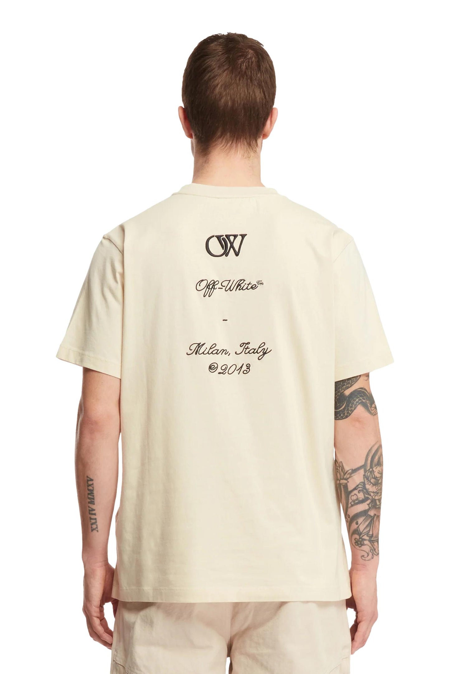 Off-White 23 Skate logo-embroidered T-shirt