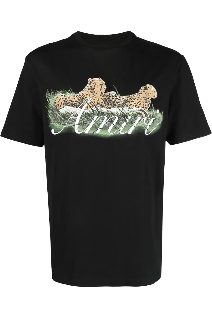 AMIRI Cheetah Logo-print cotton T-shirt