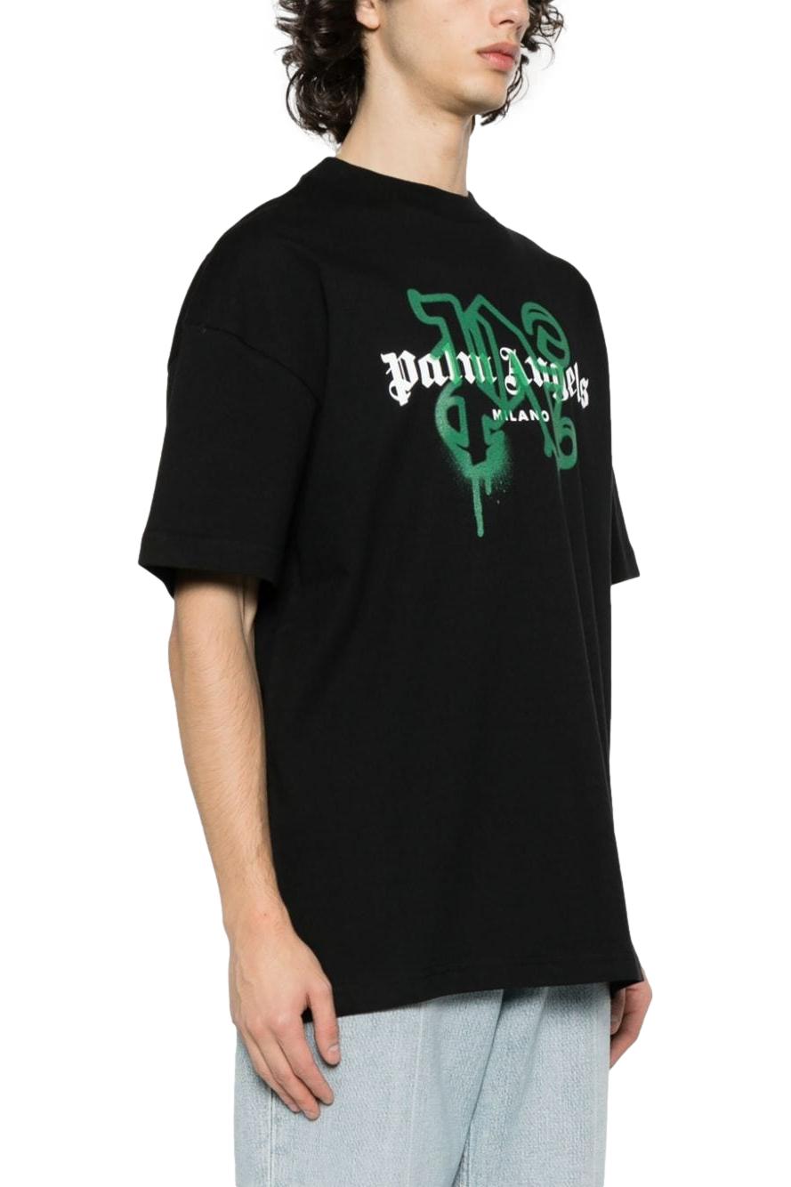 Palm Angels Milano monogram-print T-shirt