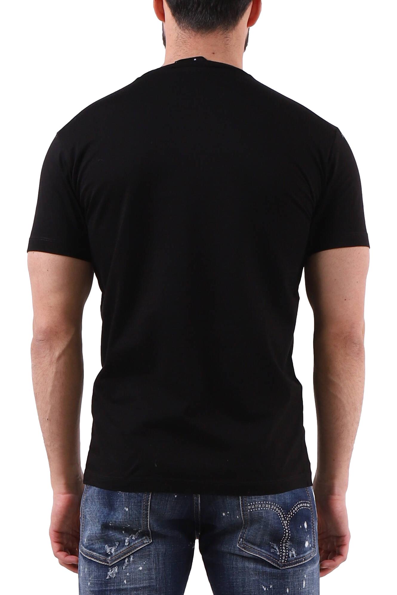 Dsquared2 Surf Board Logo T-Shirt Black