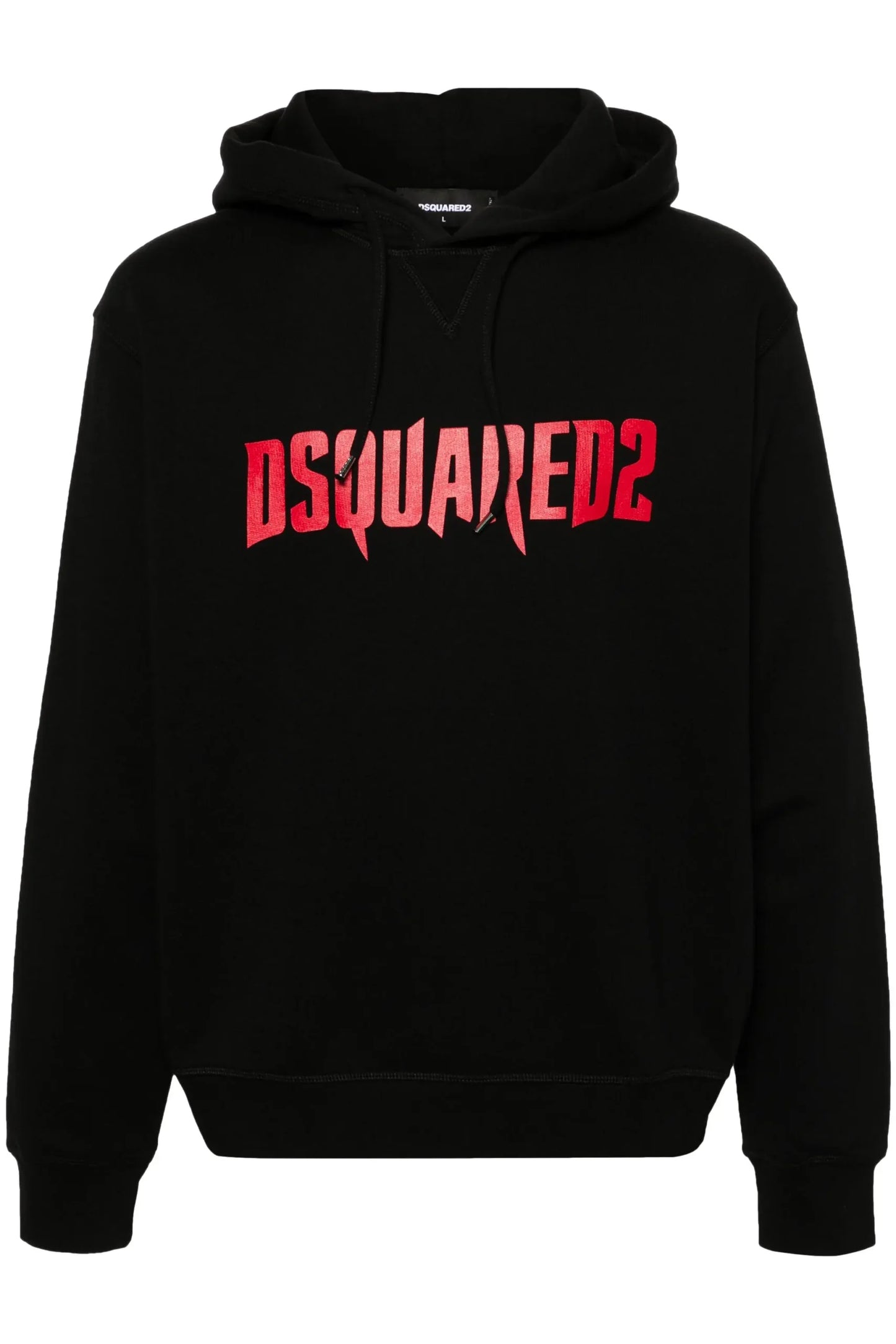 DSQUARED2
logo-print cotton hoodie