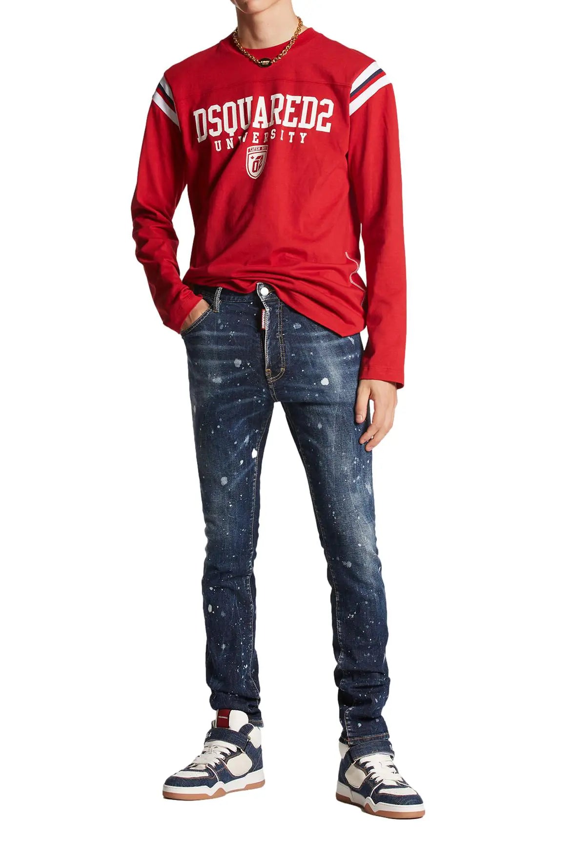 DSQUARED2 DARK MOLDY WASH COOL GUY JEANS