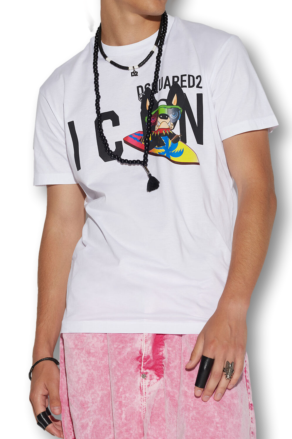 T-SHIRT ICON CIRO COOL BIANCO