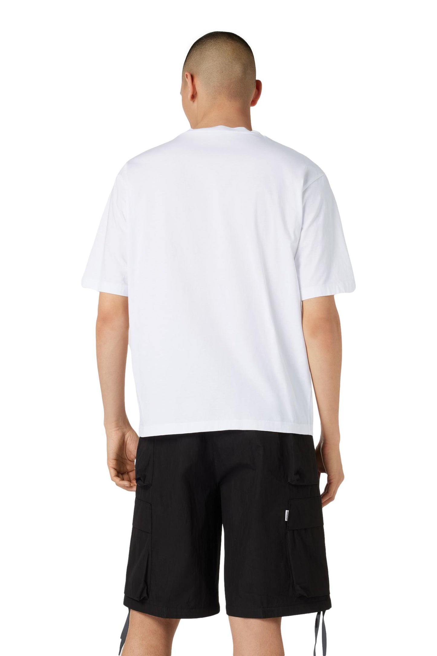 Scribble Cool Fit T-Shirt White