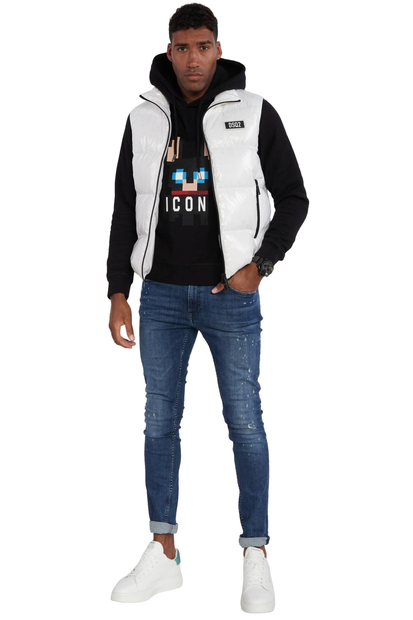 Ciro’s Pixelated Charm Icon Hoodie