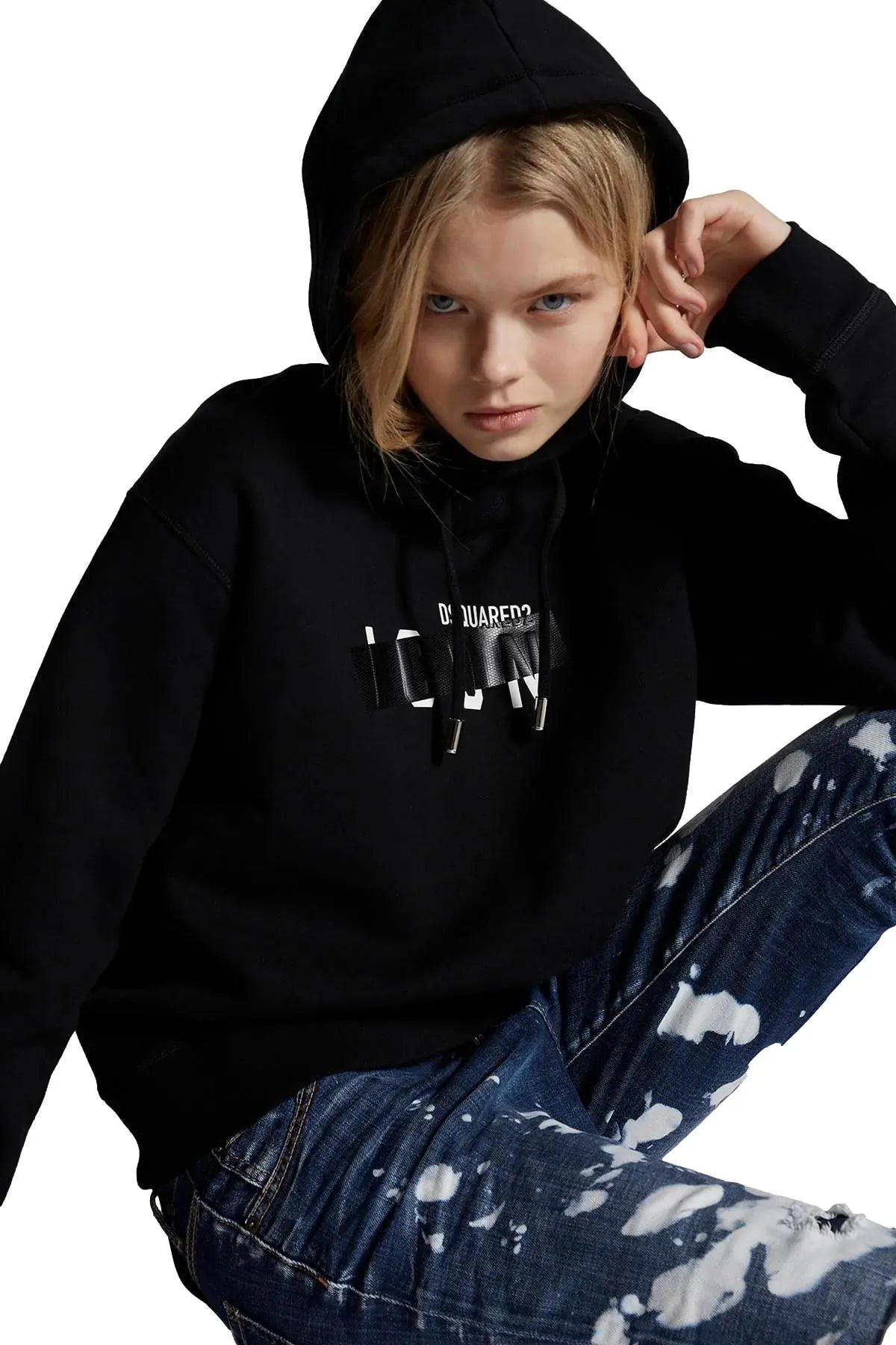 Dsquared2 Tape Hoodie - Unisex