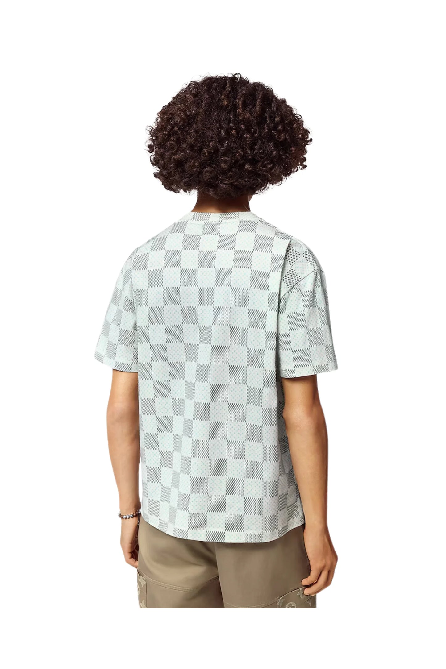 LOUIS VUITTON Printed Short-Sleeved Cotton T-Shirt