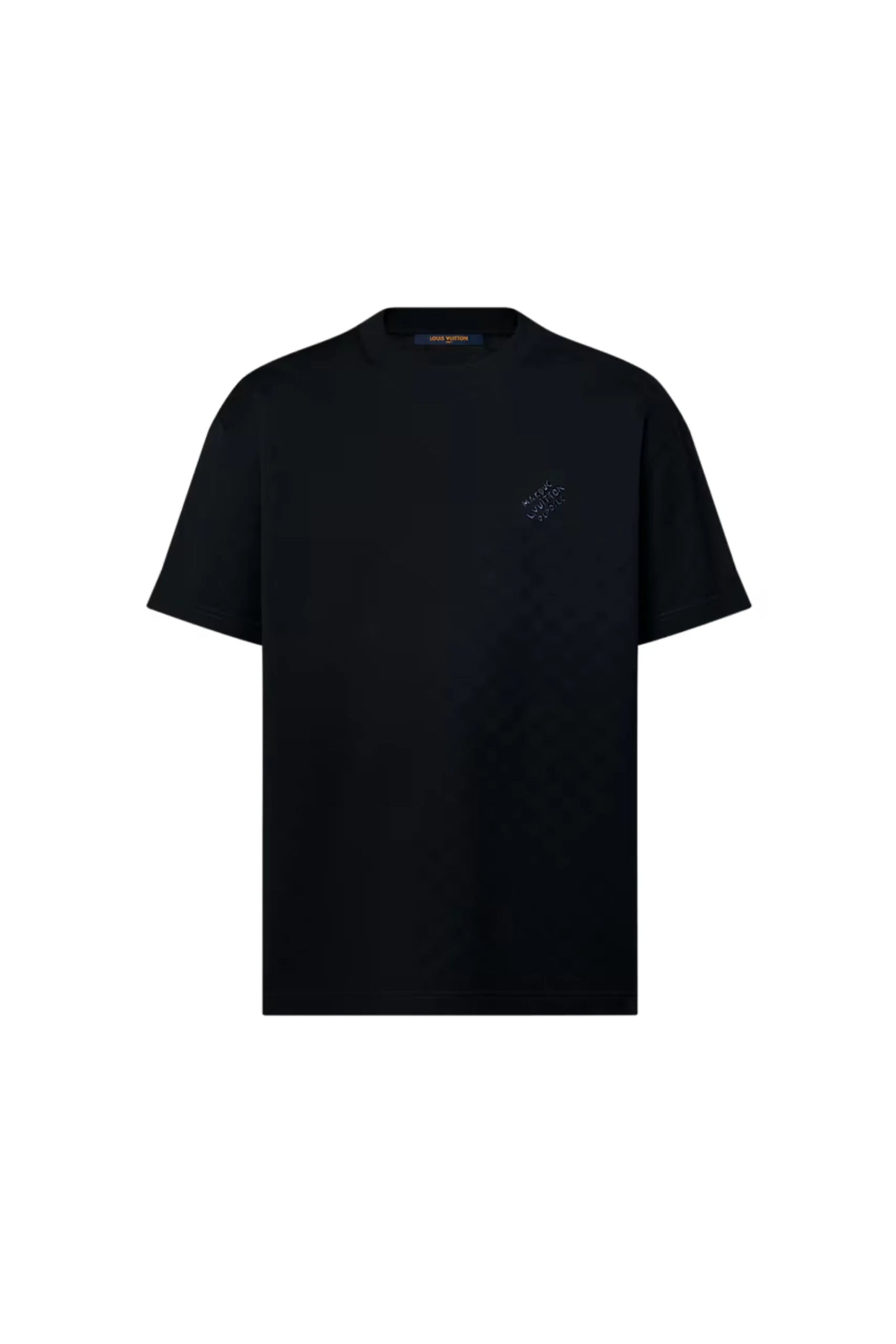 LOUIS VUITTON Damier Cotton Pique T-Shirt