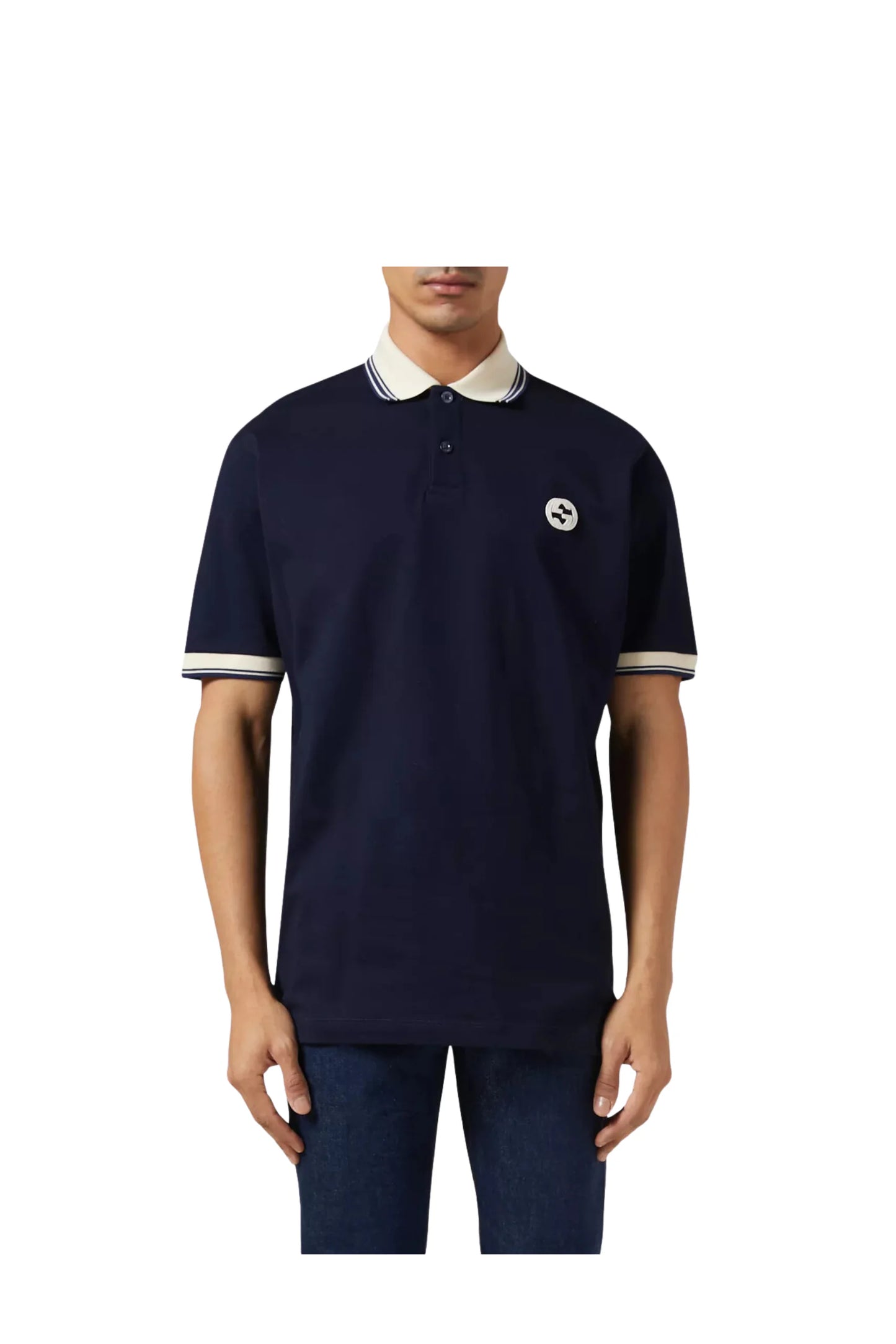 Gucci Interlocking G Polo Shirt in Cotton