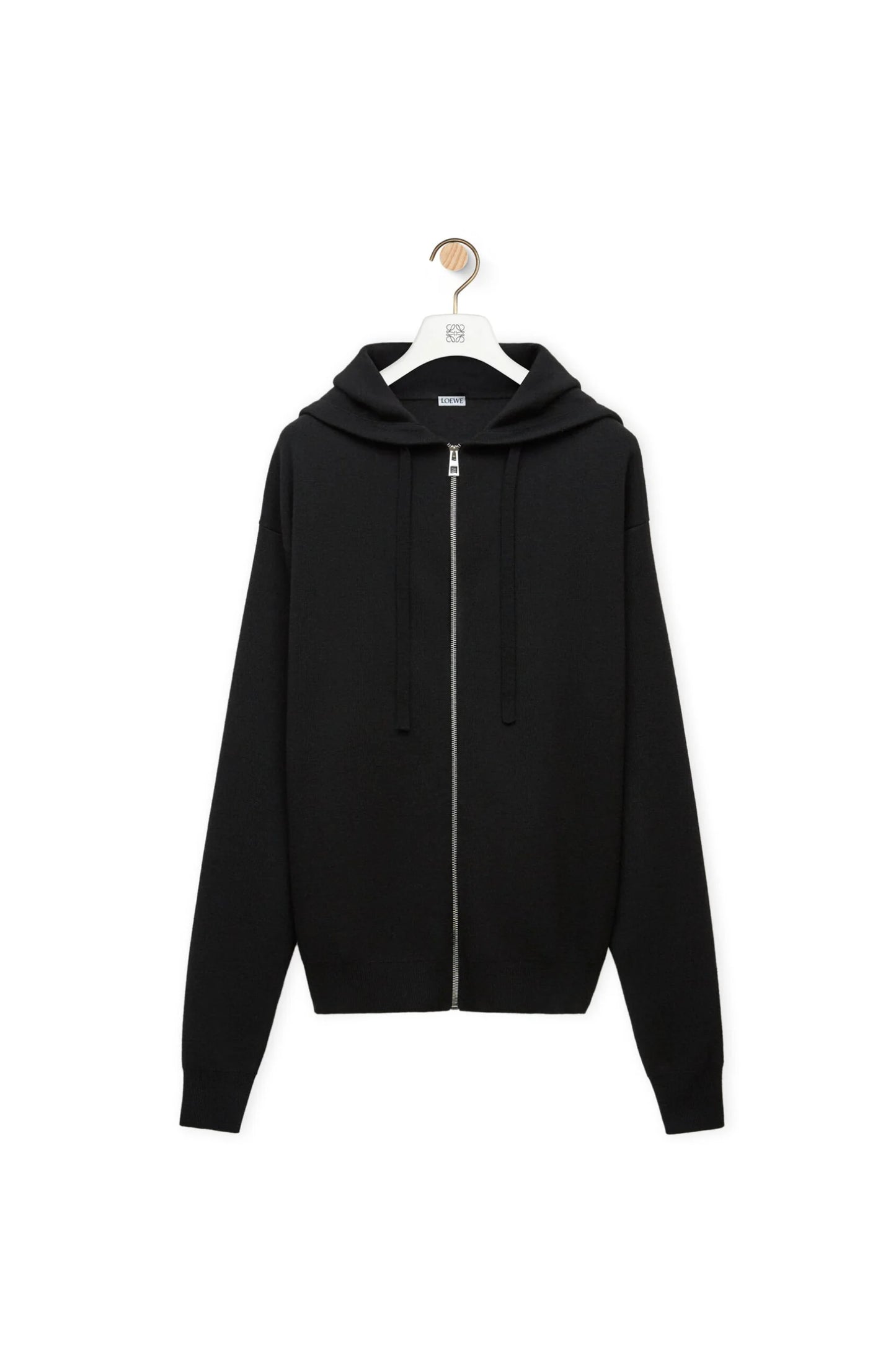 LOEWE Anagram zip-up hoodie in wool