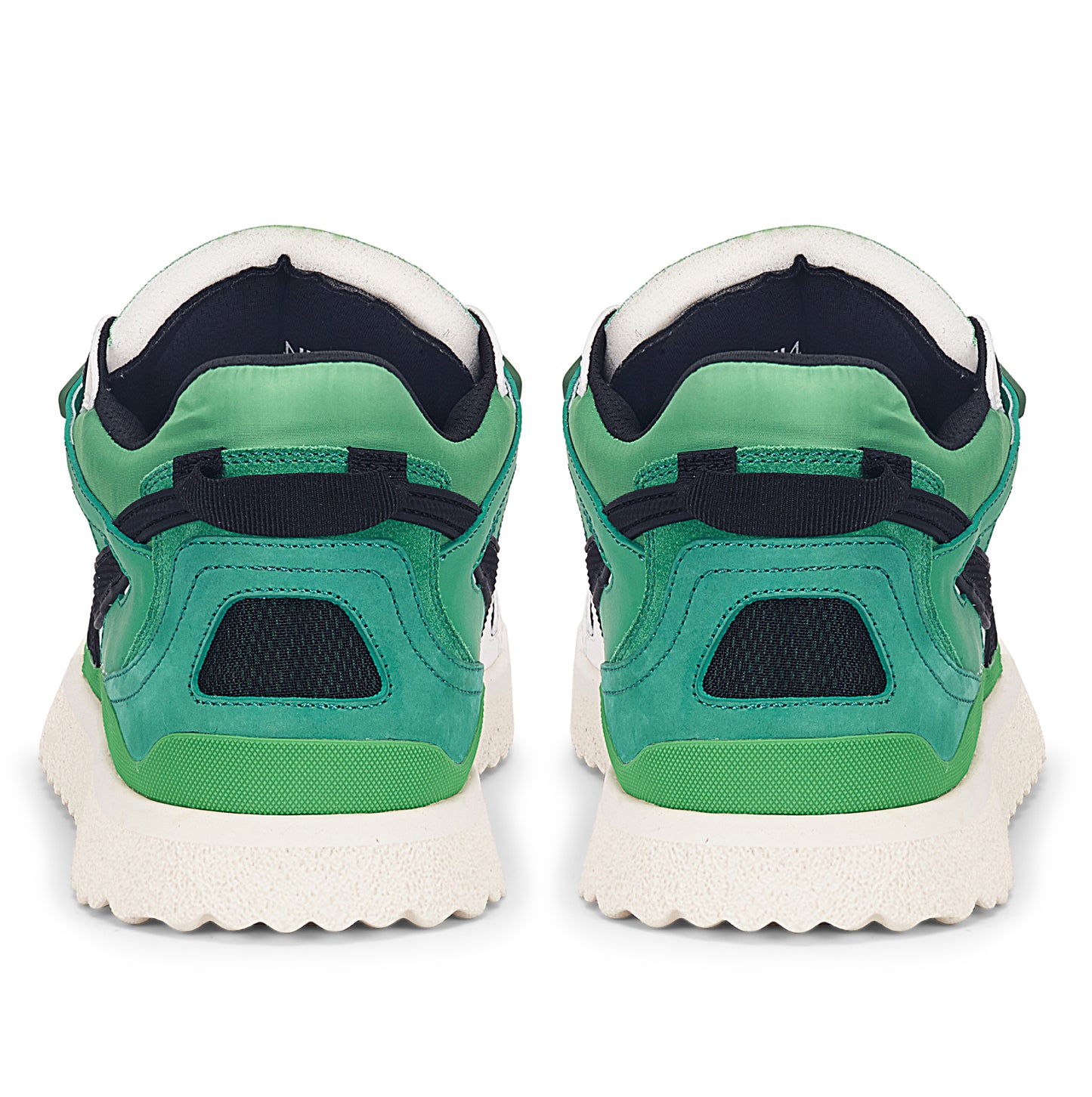 Off-White OMIA234S22LEA001 NEW MID TOP SPONGE Sneakers - Green