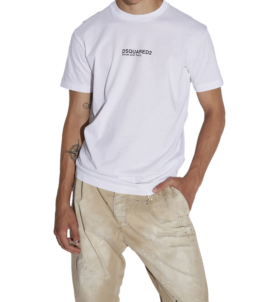 MINI LOGO COOL T-SHIRT WHITE