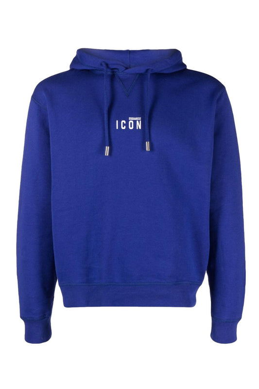 MINI ICON HOODIE BLUE