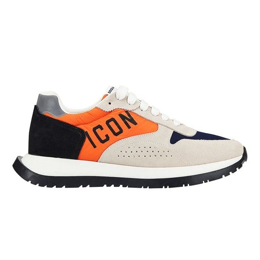 ORANGE ICON Low-Top Sneakers