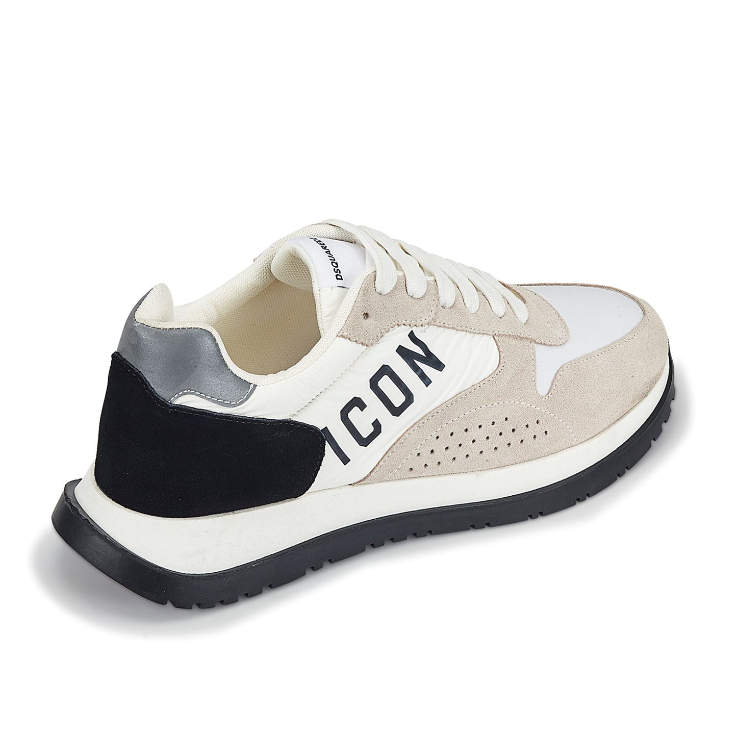 WHITE ICON Low-Top Sneakers