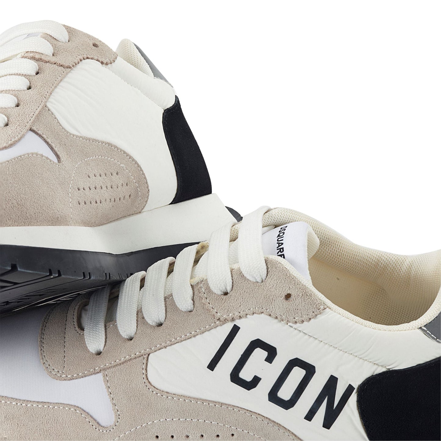 WHITE ICON Low-Top Sneakers